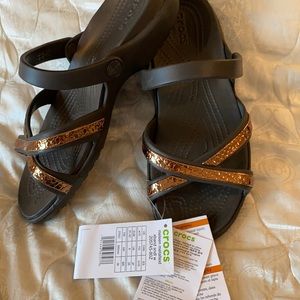 Crocs Sandals, New with Tags